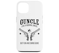 Guncle, Like a Normal Uncle But Fun and Owns Guns Coque pour iPhone 13