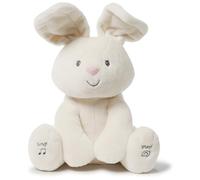 GUND Baby Flora Le Lapin animé en Peluche Chantant pour Enfants de 0 Ans et Plus, crème, 30,5 cm (Les Styles Peuvent Varier)