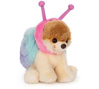 GUND Boo, le chien le plus mignon du monde, escargot Itty Bitty Boo #60, animal en peluche, décoration printanière, rose et bleu, 12,7 cm
