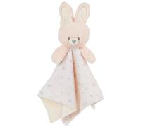 Gund Doudou lapin 100 % matériaux recyclés, avec duvet, convient aux bébés, rose/crème, 25 cm