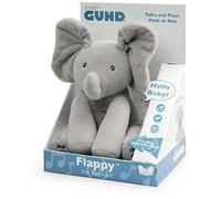 GUND- GND GBG Anmt Flappy TheElephant Git, Multicolore, 6054485, Version italienne