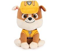 GUND Jouet en peluche officiel Paw Patrol Rubble in Signature Construction Uniforme Uniforme - Animal en peluche à partir de 1 an - 15,2 cm (les styles peuvent varier)