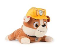 Paw Patrol Peluche Ruben allongé officielle – rembourrée, jouet sensoriel, 20 cm, dès 1 an
