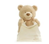 Gund Peluche animée Peek A Boo Bear EBI Version italienne