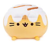 GUND Pusheen Catfé Cinnamon Roll Pusheen Plush Squisheen Cat Stuffed Animal, 12”