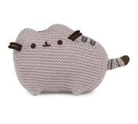 Gund Pusheen The Cat Peluche tricotée, animal en peluche à partir de 8 ans, gris, 15,2 cm