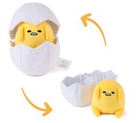 GUND Sanrio Gudetama - Animal en peluche l'œuf paresseux, Gudetama en coquille d'œuf pour enfants de 1 an et plus, 12,7 cm