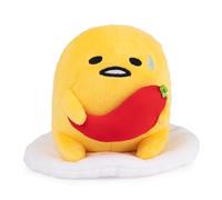 GUND Sanrio Gudetama The Lazy Egg Stuffed Animal, Spicy Gudetama, Jouet en peluche, pour les âges 1 et le haut, 13,7 cm