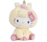 GUND Sanrio Hello Kitty Peluche licorne de qualité supérieure à partir de 1 an Jaune 15,2 cm