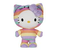 GUND Sanrio Hello Kitty Rainbow Outfit Plush Peluche Premium pour 1 an et plus 9,5 Rainbow