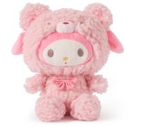 GUND Sanrio Ours en peluche officiel Hello Kitty and Friends My Melody Café Latte à collectionner à partir de 1 an Rose 25,4 cm