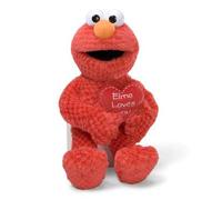 GUND Sesame Street Elmo Loves You / Valentines Day 13" Plush Toy