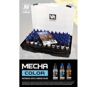 Createx Vallejo – Set de 80 couleurs Mecha Color 69990 – Coffret G Gundam