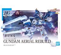 Bandai Kit de modèle Gundam The Witch from Mercury #19 Gundam Aerial Rebuild HG 1/144 Bleu