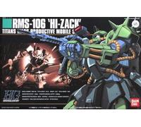 Bandai Kit de maquette HGUC RMS-106 Hi-Zack 1/144 (Mobile Suit Zeta Gundam)