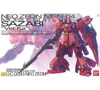 Bandai Maquette Gundam MSN-04 Sazabi Ver. Ka – Gunpla MG 1/100 articulée à assembler