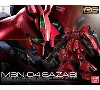 Bandai Maquette Mobile Suit Gundam Char's Counterattack Sazabi RG 1/144 Modèle en plastique
