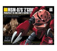 GUNDAM - 1/144 MSM-07S Z`Gok Char Custom Model Kit HGUC # 019 Bandai