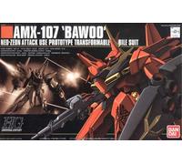 GUNDAM - 1/144 AMX-107 Bawoo Model Kit HGUC # 015 Bandai