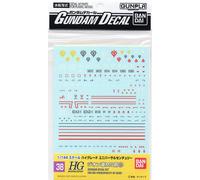 GUNDAM KIT DE MODÈLE HGUC DE HAUTE QUALITÉ DÉCALQUE 38 ZEON 3 GD38 ACCESSOIRES B