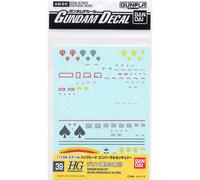 GUNDAM KIT DE MODÈLE HGUC DE HAUTE QUALITÉ DÉCALQUE 39 ZEON 4 GD39 ACCESSOIRES B