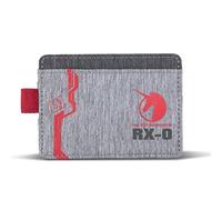 Gundam Licorne RX-0 Porte-cartes avec cordon pour homme, gris, Rx-0 Licorne Gundam Porte-cartes