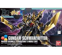 Hgbf Gundam Build Fighters Ar Gundam Schwartz Ritter 1/144 Scale Color-Coded Plastic Model [Import Japonais]