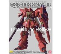 gundam mg 1/100 msn 06s sinanju ver.ka titanium finish model kit Model Kit G