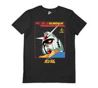 Gundam Rx-78-2 T-Shirt Homme Noir, Noir , M
