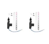 Gundhgstrr Actuador de Cerradura Centralizada Eléctrica Universal Para Coche, de 2 Cables, Con Control Remoto, de 12 V, Para Trabajo Pesado, Kit de Un Solo Tipo.