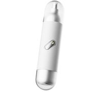 Gundhgstrr Nouvelle Tondeuse Électrique Rechargeable pour - Indolore pour les Favoris, les Sourcils, la Barbe et le Nez - Rasoir 2 en 1 Blanc