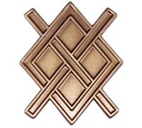 Gungnir Spear of Odin Incassable Power Authority Wisdom Bind Norse Viking Rune Celtique Runique Symbole Thor Animisme Nordique Symbole Personnage 3 cm en émail, 1.2 Inches Tall, Émail, Métal.