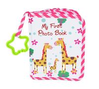 Gungtj Album Photo Bébé Tissu Doux, Album Souvenir Doux Pour Nourrisson, Livre Mémoire Souvenir Photos pour Famille Filles Garçons Parents