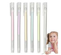 Gungtj Bâtons de colle pour bricolage, bâtons de colle pour scrapbooking, Easy Control Precision - Bâtons de colle à séchage rapide - 6 bâtons de colle à séchage rapide - Stylo à bille pour