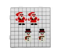 Gungtj Beads - Planches à perforer carrées réutilisables et résistantes à la chaleur - Plateau de tri pour perles fondues - Pour , adolescents, débutants - Pour la maison, l'école, la