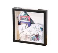 Gungtj Boîte à Souvenirs de Voyage - Cadre Photo,Présentoir Souvenir Cadre Transparent pour Maison Salon Appartement Plage Concert Mariage Aventure