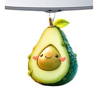 Gungtj Breloque de sac avocat avec expressions de dessin animé, décorations d'avocat en acrylique 2D | Décoration d'arbre de Noël pour sac à dos, Saint-Valentin, anniversaire, Style 4, Refer to