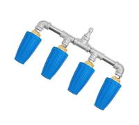 Gungtj Buse de tuyau d'arrosage à pression - Douchette d'eau ergonomique résistante à la rouille | Buse de tuyau à pression portable pour lavage de voiture, jardinage, nettoyage de cours, maison