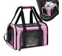 Gungtj Cat Carrier, Multifunctional Puppy Transporter, Compact Bearer Cats and Dogs, Portable Pet Travel Bag, 15.75x9.84x9.84 inches, Perfect for, Camping