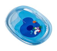 Gungtj Cat Water Mat, Dog Cooling Pad, Portable Sensory Splash Play Pads with Floating Fish, Engaging and Soothing Water Game, for Pets, Indoor, Outdoor Use, 25.2x19.69x0.39 inches