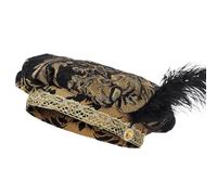 Gungtj Chapeau Renaissance pour homme, coiffe de costumade de la Renaissance pour homme, accessoire de costume de Tudor - pour vacances, festival, célébration, carnaval, marché de mariage, bal masqué