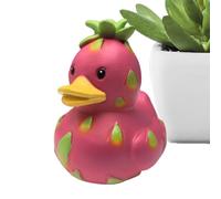 Gungtj Décoration Canard Bureau | Figurine Statue de Canard Fruit en Résine,Décor Animal d'Accent Petit pour Salle de Bain, Étagère, Entrée, Chambre, Intérieur Voiture, Espace Travail, Appartement,
