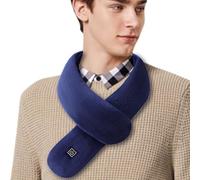 Gungtj Écharpe chauffante, coussin chauffant rapide et chaud, chaîne du cou, 3 réglages de température, écharpe chauffante rechargeable | pour homme par temps froid, Noël, ski, course à pied, voyage