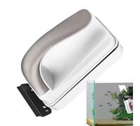 Gungtj Fish Tank Magnetic Glasses Cleaner, Double Side Fishes Tank Glass Cleaners Magnet, 5.4x3.59x2.48 inches Anti Scratch Floating Scrubbing Brush for Home, School, Apartment, Office