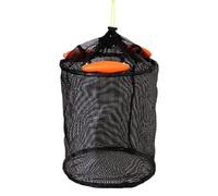 Gungtj Fishing Net Bag, Foldable Mesh Fish Guard Basket, Drawstring Fishing Gear, Mesh Fish Bag for Catching, Portable Fishing Equipment, Fishing Net for Reservoirs, Lakes, Ditches, Streams