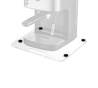 Gungtj Glissière à café pour comptoir, protection silencieuse en acrylique - Plateau à café roulant pour maison, bar, grille- , mixeur, organisation, protection
