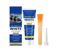 Gungtj Graisse Au Lithium Blanche Portière Voiture | Lubrifiant Véhicule Longue Durée,Graisse Pour Roulements De Roue | Pour Entretien Chassis Métal Flotte Particuliers