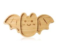 Gungtj Halloween Charcuterie Board, Bat-Shaped Serving Tray, Sturdy Portable Design, Festive Food Display Plate for Cheese, Meats, Fruits, Seafood, Bread, Crackers, Appetizers, Snacks
