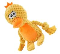 Gungtj Interactive Dog Chew Toy, Bite Resistant Stuffed Plush Toy with Simulated Sound, Squeak Dog Toy for Puppy Teething, Behavioral Training, and Engaging Playtime Activities for Entertainment