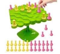 Gungtj Jeu D'Équilibre sur Plateau, Jouet Interactif Parent-Enfant, Jeu de Puzzle Familial Interactif pour Table, pour Anniversaire Noël Nouvel an École Maternelle Jardin d'Filles et